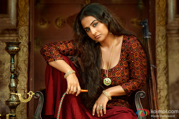 “I feel happy at being compared to an actor who has given such a brilliant performance,” says Vidya Balan about Rajkahini’s Begum Jaan Rituparna Sengupta
