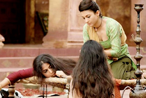 “I feel happy at being compared to an actor who has given such a brilliant performance,” says Vidya Balan about Rajkahini’s Begum Jaan Rituparna Sengupta