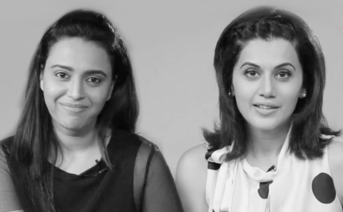 If you have it, flaunt it! Be proud of your cleavage ladies! : Swara Bhaskar & Taapsee