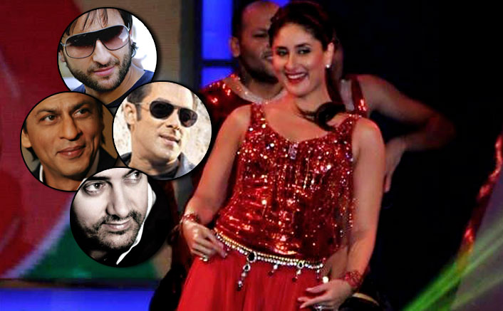 Kareena Kapoor Khan adds another "first" to her credit - pays tribute to the Khans in a stage performance !