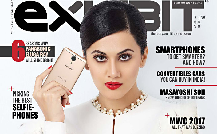 Taapsee Pannu's techie side makes it to Exhibit cover