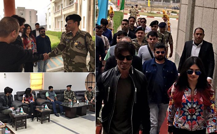 Commando 2 Stars Vidyut Jammwal And Adah Sharma Meet CISF Officials In Delhi