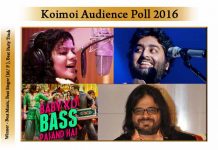Results Of Koimoi Audience Poll: Best Music, Best Singer (Male & Female), Best Party Track 2016 Thank you for voting! Here are the results of Koimoi Audience poll: Best Music, Best Singer (Male & Female), Best Party Track