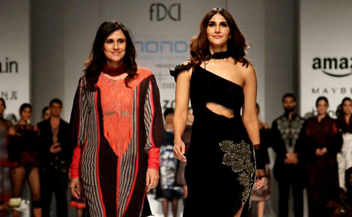 Vaani Kapoor turns showstopper for Rina Dhaka's Dark Romanticism