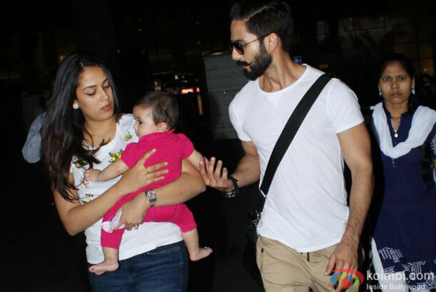 Misha Kapoor's Day Out With Shahid Kapoor & Mira Rajput