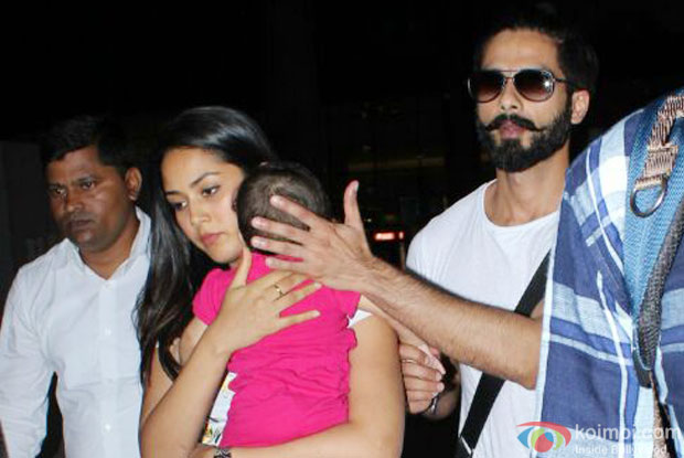 Misha Kapoor's Day Out With Shahid Kapoor & Mira Rajput