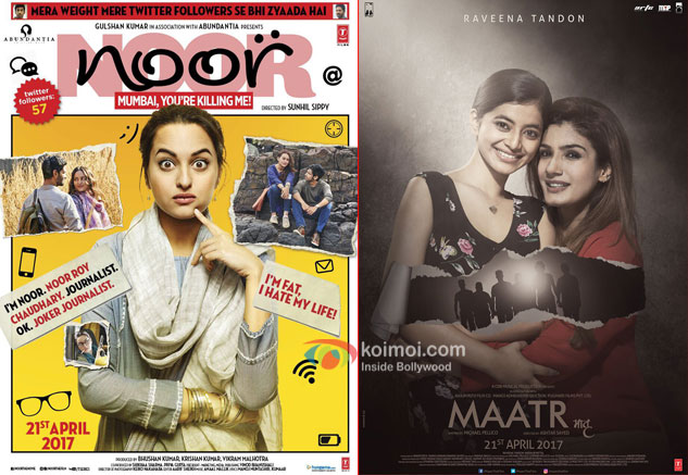 Box Office Predictions - Sonakshi's Noor and Raveena's Maatr