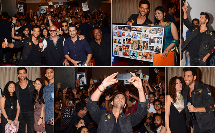 cast and crew of Kaabil celebrated the success of the movie with fans