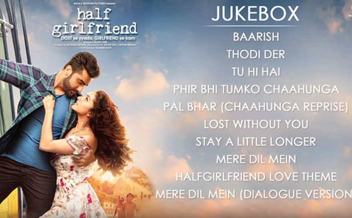 Check Out The Complete Audio Jukebox Of Arjun-Shraddha Starrer Half Girlfriend