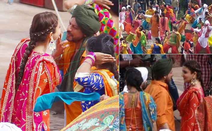 Pictures: SRK & Anushka Shoot For A Dance Number In Punjab