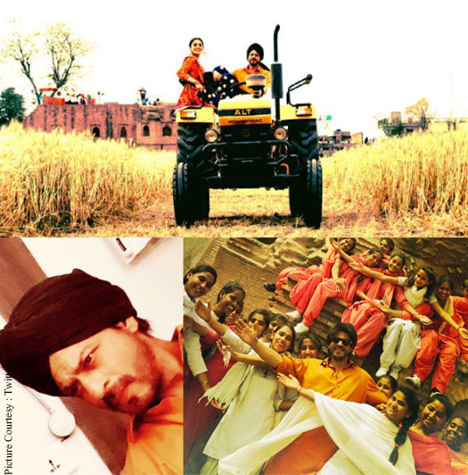 Pictures: Shah Rukh Khan & Anushka Sharma On The Sets Of The Ring In Punjab