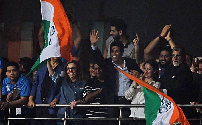 The cricket audience from Big B's eyes