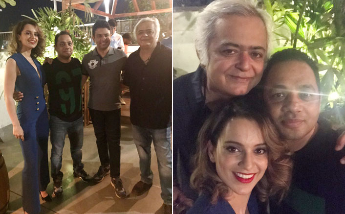 The shooting for filmmaker Hansal Mehta's upcoming movie "Simran" has been wrapped up.