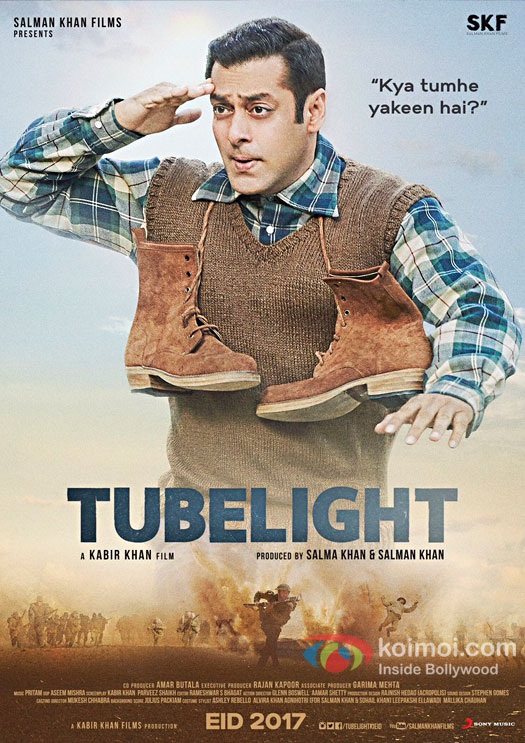 Tubelight Second Poster: Salman Khan's Goofy Look Is Cute