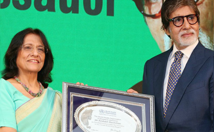 Amitabh Bachchan appointed WHO Goodwill Ambassador for Hepatitis
