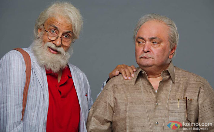 Check Out First Look Of Amitabh Bachchan And Rishi Kapoor Starrer 102not Out 