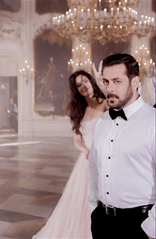 Behind The Scenes: Katrina Kaif And Salman Khan Look Ethereal On The Set Of Tiger Zinda Hai