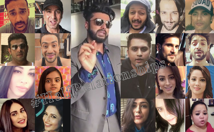 Bollywood & TV Celebrities tell us about their #HalfRelationships
