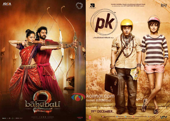 Box Office - Baahubali 2 [Hindi] opens 400 Crore Club just 40 months after PK opened the 300 Crore Club