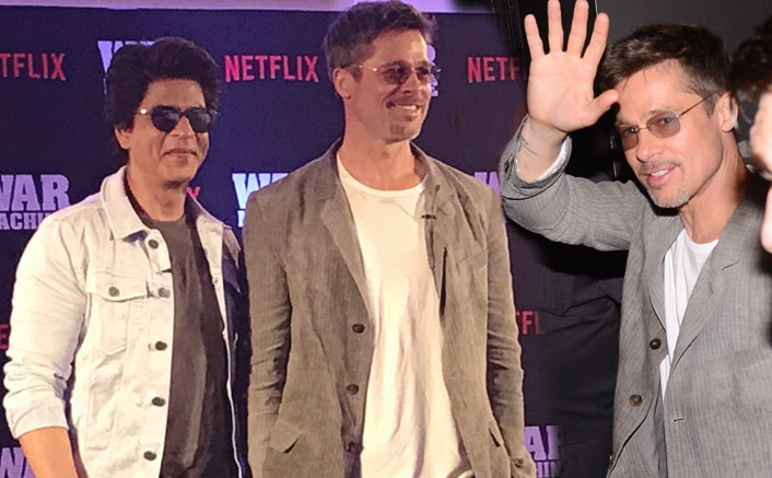 Brad Pitt Promotes "War Machine" In India