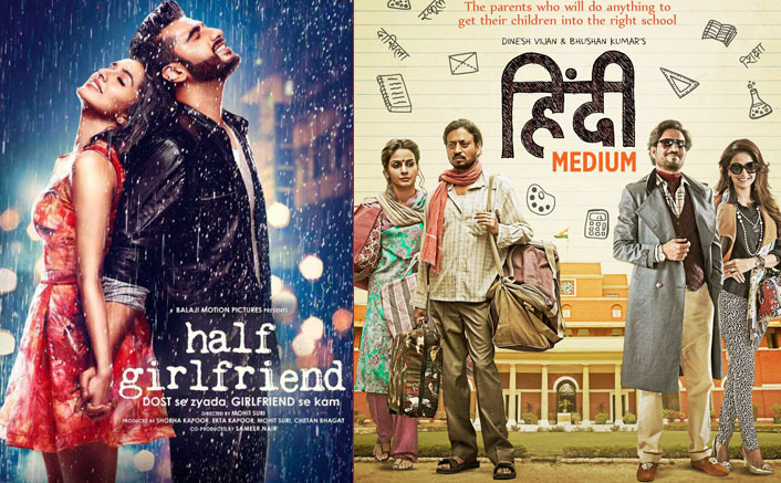 Half Girlfriend and Hindi Medium
