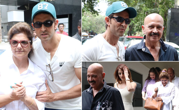 Hrithik Roshan Snapped With Family Celebrating Mother’s Day At Hakkasan