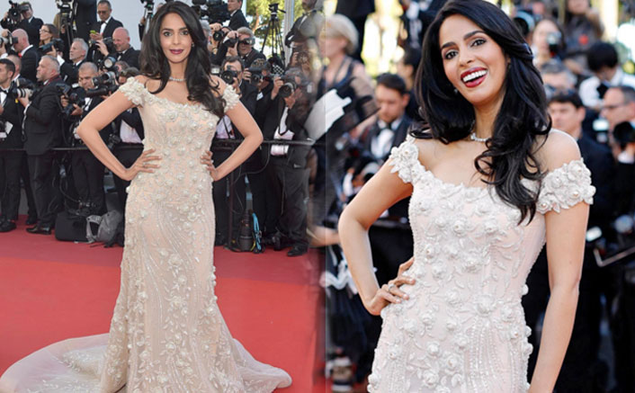 Mallika Sherawat sports Georges Hobeika gown at Cannes