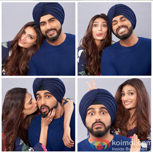 First Look: These pictures of Arjun and Athiya from Mubarakan speak a thousand words!