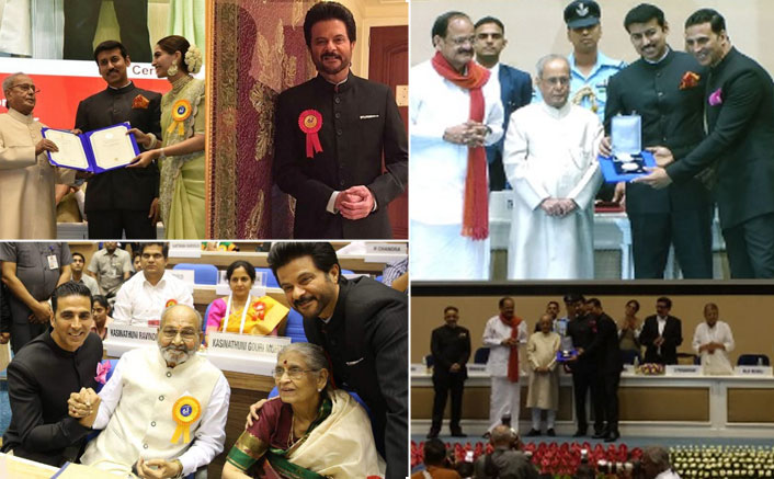 President confers 64th National Film Awards