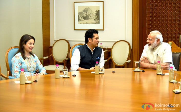 ‘Sachin: A Billion Dreams’ gets blessings from Hon’ble PM Narendra Modi