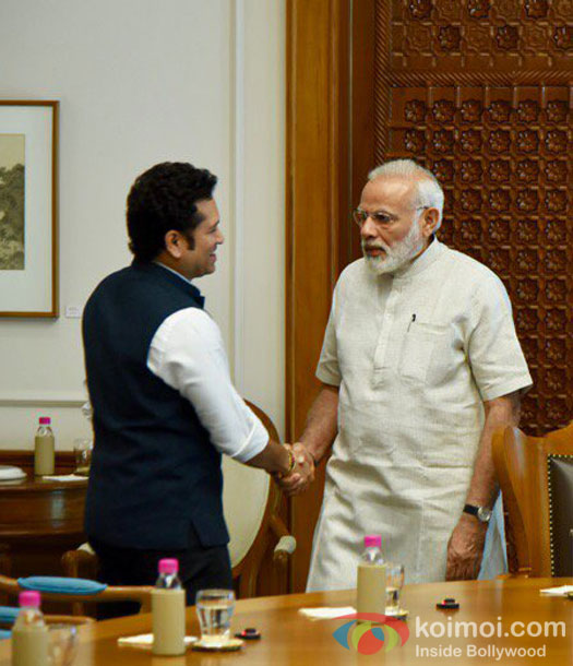 ‘Sachin: A Billion Dreams’ gets blessings from Hon’ble PM Narendra Modi
