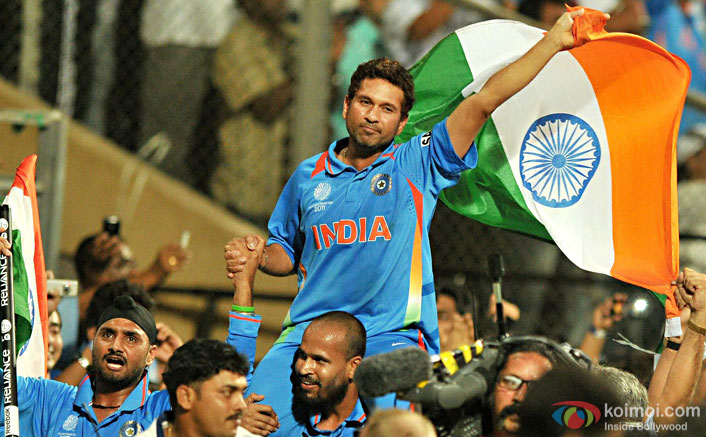 Sachin Tendulkar dubs for Sachin: A Billion Dreams in Marathi