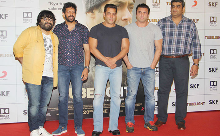 Salman Khan, Sohail Khan, Kabir Khan & Pritam Unveiled the Trailer of Tubelight