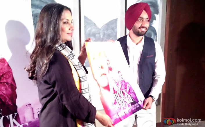 Shabana Azmi Promotiing The Black Prince