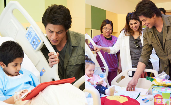SHAH RUKH KHAN PAYS A VISIT TO AL JALILA CHILDREN’S SPECIALTY HOSPITAL IN SPIRIT OF UAE YEAR OF GIVING