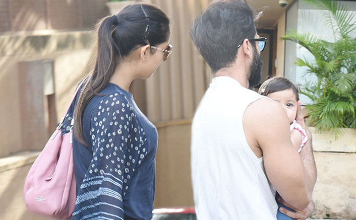 Shahid Kapoor & Mira Rajput Snapped Post Returning Home