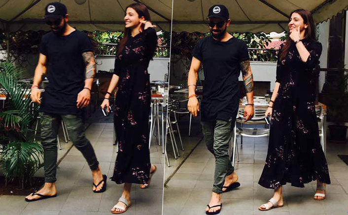 Spotted: Anushka Sharma And Virat Kohli On A Lunch Date In Bengaluru
