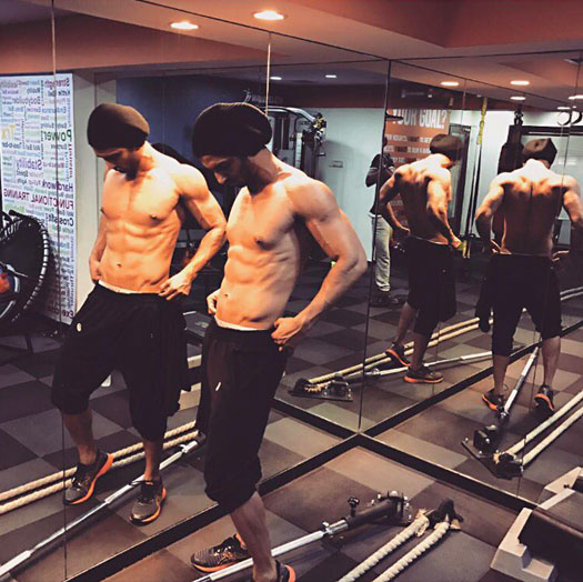 Sushant Singh Rajput’s shot for the famous Towel Series by ace photographer- Mario Testino