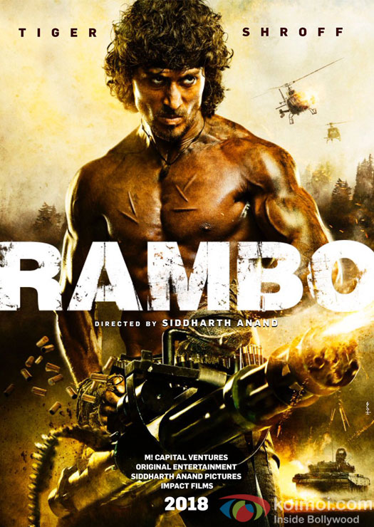 Rambo's 1st Look | Tiger Shroff In Action Mode