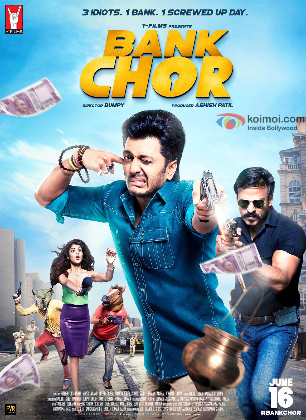 Watch The Official Trailer Of Bank Chor | Ft.Riteish Deshmukh and Vivek Oberoi