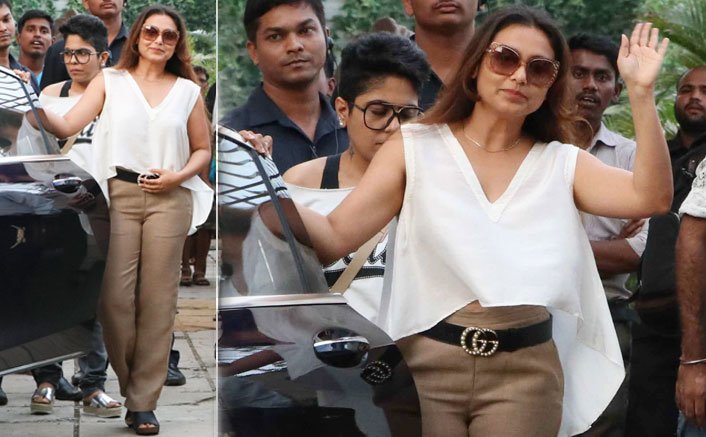 PHOTOS! Rani Mukerji Shoots In Bandra For Hichki