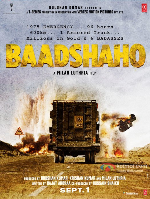 Baadshaho Teaser Poster | 6 Badasses & A Sandstorm Coming Soon!