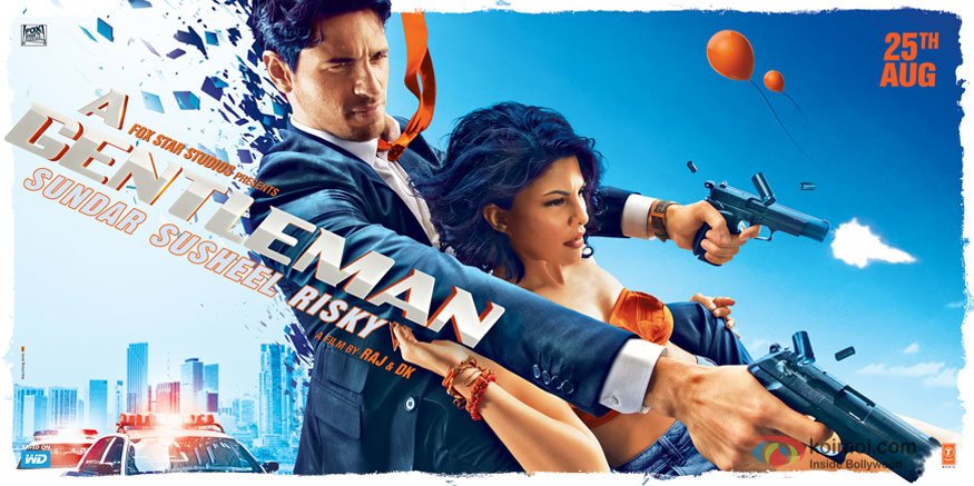 First Look Posters Of Sidharth & Jacqueline From 'A Gentleman' Is Extremely Badass