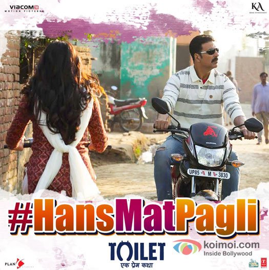 Hans Mat Pagli Song Still | Akshay & Bhumi's Brewing Romance In Toilet Ek Prem Katha