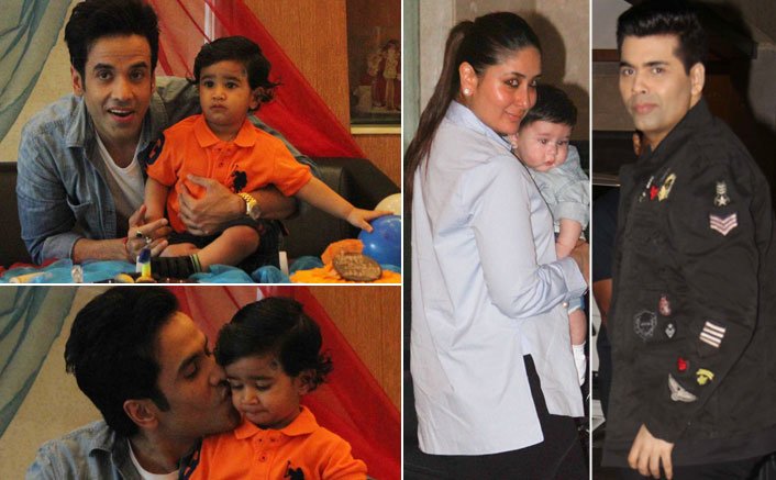 PHOTOS! Tusshar Kapoor Celebrates His Son Laksshya's First Birthday