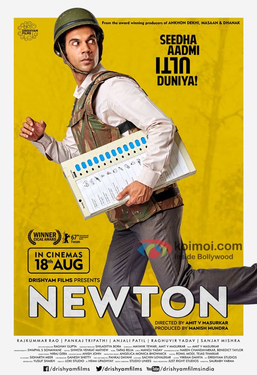 Poster - Rajkumar Rao Starrer Newton