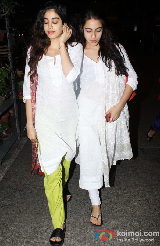 Meet Sara Ali Khan And Jhanvi Kapoor, The New ‘Twins’ Of B-Town