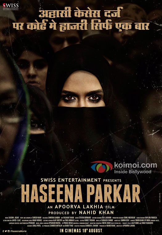 Haseena Teaser Poster | Shraddha Kapoor Is Behind The Veil With Intense Eyes