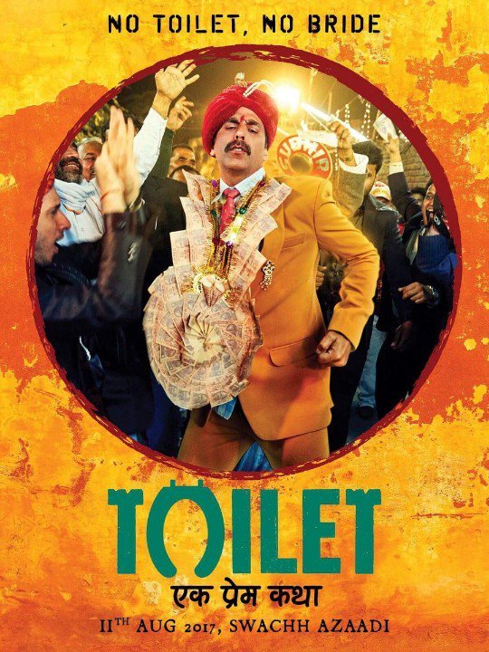 Toilet Ek Prem Katha Poster - Akshay Kumar Dancing As A Bridegroom 