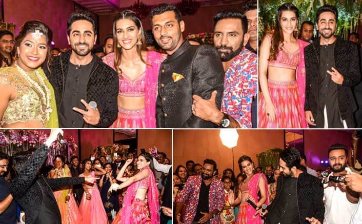 When Ayushman Khurrana and Kriti Sanon gate crashed an Engagement Party